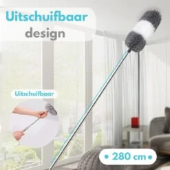 VAIVE Plumeau Uitschuifbaar - Stoffer - Duster - Ragebol Met Telescoopsteel -Levensrandproducten 1200x1200 1366