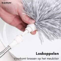 Plumeau - 280 Cm - Uitschuifbaar - Ragebol - Wasbaar - 360° - Flexibel -Levensrandproducten 1200x1200 1394