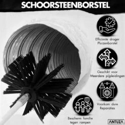 Antuza | Schoorsteenveegset | Schoorsteenreiniger | Schoorsteen Borstel | 9 Meter -Levensrandproducten 1200x1200 1422