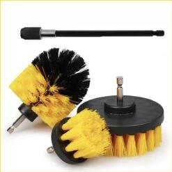 Professionele 4 Delige Borstelset Voor De Boormachine Incl. Verlengstuk, Deze Schoonmaak Schuurborstel Elektrisch Opzetborstel Schrobborstel Set Is Geschikt Als Schrobber Voor Badkamer, Auto, Keuken En Tuin -Levensrandproducten 1200x1200 1457