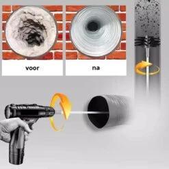 NIRAX Professionele Schoorsteenveegset Verstelbaar Tot 9 Meter – Schoorsteenveger - Veegkit – Schoorsteen Borstel - Schoorsteenreiniger - Borstel Set - Kachel - Onderhoud -Levensrandproducten 1200x1200 1492