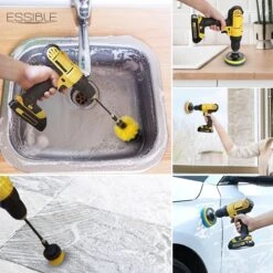 ESSIBLE Borstelboor - Set 20 Stuks - Schrobborstel - Polypropyleen - Borstel Boormachine - Schrobborstel - Schuurborstel - Automatische Reiniging - 20 Delige Borstelset Voor Boormachine -Levensrandproducten 1200x1200 1494