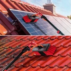 Merkloos Telescoopsteel Ramenwassen 4,6M - Met Borstel & Waterdoorvoer - Voor Ramen - Watertoevoer - Borstel -Levensrandproducten 1200x1200 1506