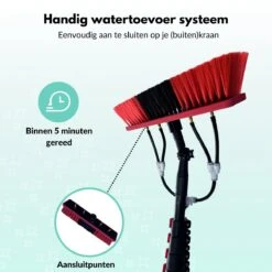 Cleanlix Telescoopsteel Met Borstel - Met Waterdoorvoer - Telescopische Wasborstel - Ramenwassen - Uitschuifbaar Tot 9 Meter -Levensrandproducten 1200x1200 1515