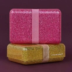 Lunch Box: Glitter - Roze | A Little Lovely Company -Levensrandproducten 1200x1200 1555