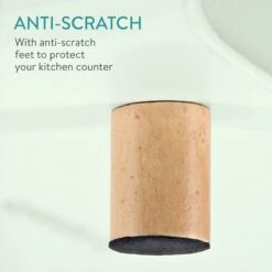 Navaris Metalen Broodtrommel Met Klapdeksel - Vershouddoos Voor Brood - 35 X 24 X 23 Cm - Van Ijzer Met Houten Details In Mintgroen -Levensrandproducten 1200x1200 1651