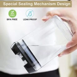 IGOODS - Voorraadpotten - Voorraaddozen- Voorraadboxen 7 Stuks - Met Zwarte Deksel -Levensrandproducten 1200x1200 1671