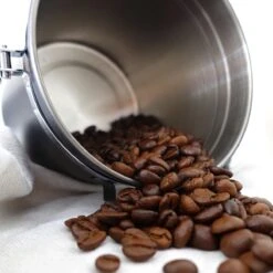 House Of Husk Koffieblik Met CO² Ventilatie - Bewaarblik - Voorraadbussen - Voorraadblik - RVS - Zwart - 1.5 Liter -Levensrandproducten 1200x1200 1696