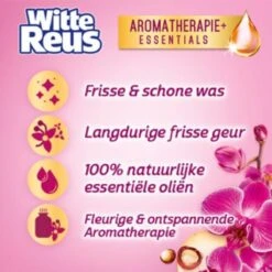 Frisse Reus Orchidee Macadamia Gel Vloeibaar Wasmiddel - Gekleurde Was - Voordeelverpakking - 120 Wasbeurten -Levensrandproducten 1200x1200 230