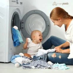 Merkloos Droger Ballen XL 6 Stuks Inclusief Lavendelolie – Zero Waste Dryer Balls - Duurzaam – Wasverzachter – Herbruikbare Drogerballen – Droogt De Was Sneller – Tiny Panda -Levensrandproducten 1200x1200 409