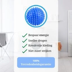 Wasdroger Ballen - Wasbol - Droogballen - Wasbal - Wasballen - Drogerballen - Wasballen Voor Wasmachine - 4 Stuks 14 Wasdroger Ballen - Wasbol - Droogballen - Wasbal - Wasballen - Drogerballen - Wasballen Voor Wasmachine - 4 Stuks -Levensrandproducten 1200x1200 426