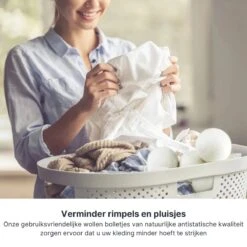 Wollen Drogerballen - Duurzaam & Milieuvriendelijk - Wasbol - Verkort Droogtijd - Droogballen - Hypoallergeen En Chemicaliënvrij - Bespaar Op Energierekening - Wasdroger Ballen - Wasbollen -Levensrandproducten 1200x1200 463