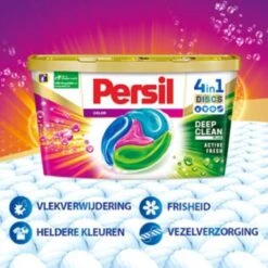 Persil® Persil 4in1 Discs Color Wascapsules - Wasmiddel Capsules - Voordeelverpakking - 8 X 15 Wasbeurten -Levensrandproducten 1200x1200 48