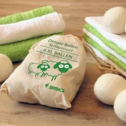 Droger Ballen Wol - Wasdroger Herbruikbare Wollen Droger Ballen - Droogballen Voor Snellere Droogtijd- Set 6 Stuks - Swilix -Levensrandproducten 1200x1200 483