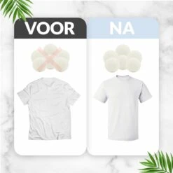 FAVE Drogerballen XL - 6 Stuks - Inclusief 2x Lavendelolie & Opbergzakje - Wasbol - Wasballen - Doseerbol - Droogballen - Duurzaam -Levensrandproducten 1200x1200 490