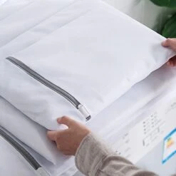 ForDig Wasnet Waszakjes (5 Stuks) Voor Lingerie En Fijne Was - Geschikt Voor Wasmachine - Met Rits - Wit -Levensrandproducten 1200x1200 540