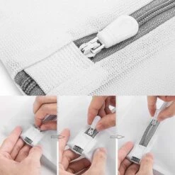 ForDig Wasnet Waszakjes (5 Stuks) Voor Lingerie En Fijne Was - Geschikt Voor Wasmachine - Met Rits - Wit -Levensrandproducten 1200x1200 542