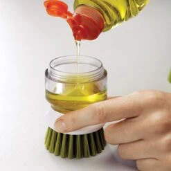 Joseph Joseph Afwasborstel Palm Scrub - Incl Houder - Grijs -Levensrandproducten 1200x1200 564