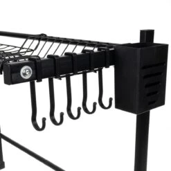 Afdruiprek Droger Zwart Voor Bestek Boven De Gootsteen 65 Cm X 29 Cm X 52 Cm -Levensrandproducten 1200x1200 582