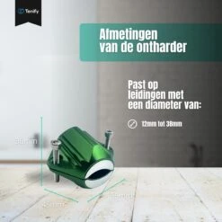 Tenify Magnetische Waterontharder - 7800 Gauss - Douche Filter - Waterverzachter - Waterontkalker - Antikalk Magneet - Waterleiding - Kalkaanslag -Levensrandproducten 1200x1200 609