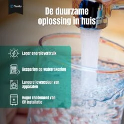 Tenify Magnetische Waterontharder - 7800 Gauss - Douche Filter - Waterverzachter - Waterontkalker - Antikalk Magneet - Waterleiding - Kalkaanslag -Levensrandproducten 1200x1200 611