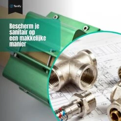 Tenify Magnetische Waterontharder - 7800 Gauss - Douche Filter - Waterverzachter - Waterontkalker - Antikalk Magneet - Waterleiding - Kalkaanslag -Levensrandproducten 1200x1200 615