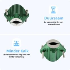 Magnetische Waterontharder - Antikalk - Waterontkalker - Waterverzachter - Douchefilter - Waterontharder Magneet - Groen -Levensrandproducten 1200x1200 618