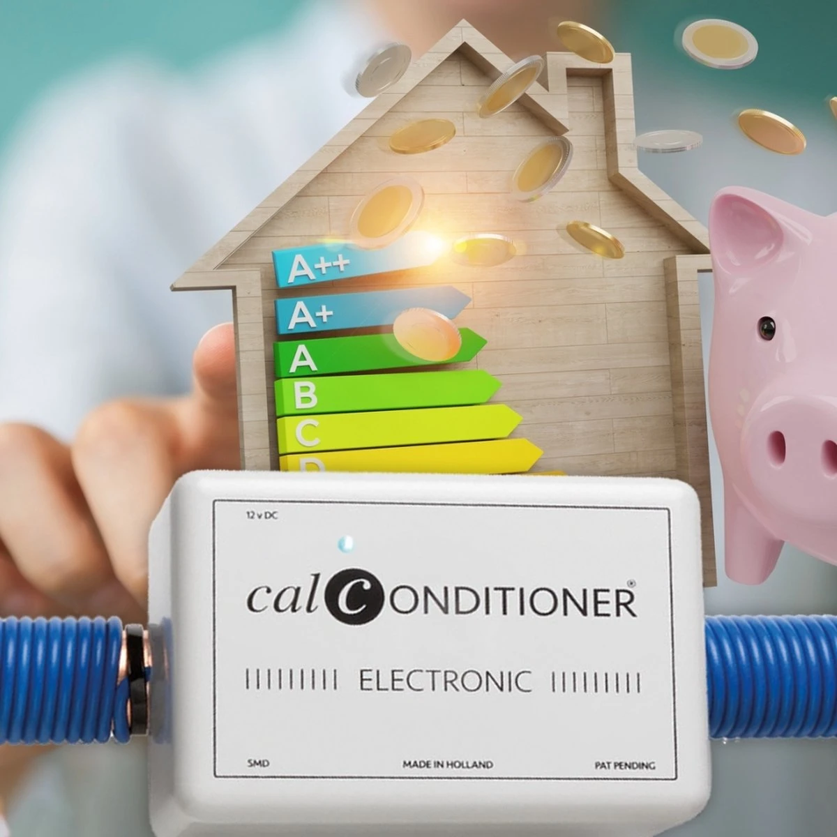 Waterontharder Calconditioner CC1500 – Elektronisch - Geen Magneet 2 Waterontharder Calconditioner CC1500 – Elektronisch - Geen Magneet - Afbeelding 2