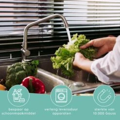 Jooba Magnetische Waterontharder - 1+1 GRATIS - Waterontharder Magneet - Waterontharder Waterleiding - Ontkalker - 4000 Silvertech - Waterontkalker - Antikalk Magneet - Kalkaanslag 16 Jooba Magnetische Waterontharder - 1+1 GRATIS - Waterontharder Magneet - Waterontharder Waterleiding - Ontkalker - 4000 Silvertech - Waterontkalker - Antikalk Magneet - Kalkaanslag -Levensrandproducten 1200x1200 667