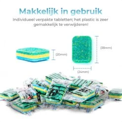 Mapache Vaatwastabletten 500 Stuks - 3 Laags - Voordeelverpakking -Levensrandproducten 1200x1200 689
