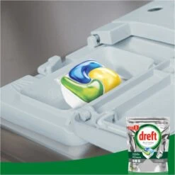 Dreft Platinum All In One Vaatwascapsules Citroen 155 Stuks -Levensrandproducten 1200x1200 735