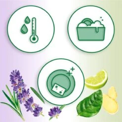 Dreft Naturals Lavender & Rosemary Afwasmiddel - Voordeelverpakking 10x450ml -Levensrandproducten 1200x1200 792