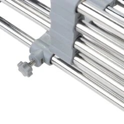 IBright Verstelbare Keukenrek - Gootsteen Mand - Afdruiprek – Vergiet – Verstelbaar In Lengte - Uitschuifbaar - RVS Grijs 23 IBright Verstelbare Keukenrek - Gootsteen Mand - Afdruiprek – Vergiet – Verstelbaar In Lengte - Uitschuifbaar - RVS Grijs -Levensrandproducten 1200x1200 874