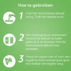 Dettol - Schoonmaakdoekjes - Power & Fresh - Kersenbloesem - 4 X 80 Stuks - Voordeelverpakking 13 Dettol - Schoonmaakdoekjes - Power & Fresh - Kersenbloesem - 4 X 80 Stuks - Voordeelverpakking -Levensrandproducten 1200x1200 962