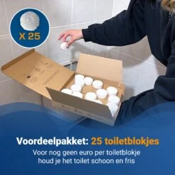 Witte Toiletblokjes Voor Inbouwreservoir Voor O.a Geberit En Grohe - 25 Stuks - Met Lavendel - Vlekvrij - Stortbakblokjes -Levensrandproducten 1200x1200 987