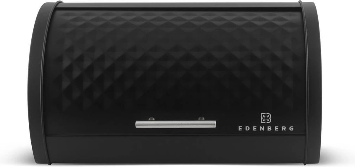 Edënbërg Black Line - Broodtrommel - Vershouddoos - RVS 2 Edënbërg Black Line - Broodtrommel - Vershouddoos - RVS - Afbeelding 2