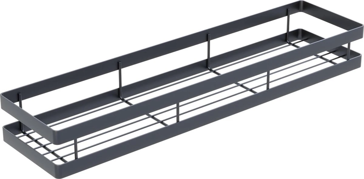 Noswo Kruidenrek Ophangbaar - Kruidenrek Voor Kruidenpotjes - Keukenrek Hangend - 50 Cm - Zwart 10 Noswo Kruidenrek Ophangbaar - Kruidenrek Voor Kruidenpotjes - Keukenrek Hangend - 50 Cm - Zwart - Afbeelding 10
