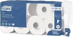 Tork Traditioneel Toiletpapier 3-laags Wit 250 Vel T4 Premium -Levensrandproducten 1200x611 14
