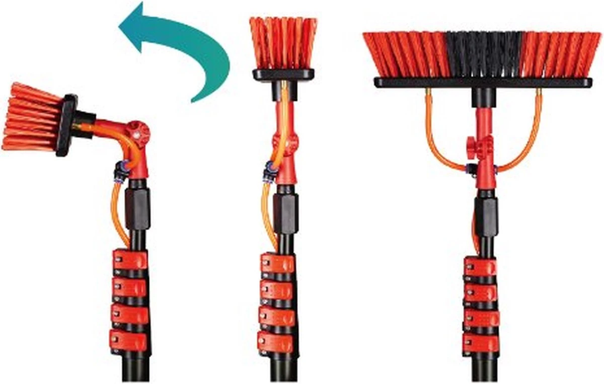 Chimb Telescopische Wasborstel - Uitschuifbare Waterborstel - Ramenwassen - 4,6 Meter - Met Zeepdispenser 13 Chimb Telescopische Wasborstel - Uitschuifbare Waterborstel - Ramenwassen - 4,6 Meter - Met Zeepdispenser - Afbeelding 13