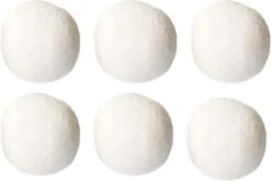 Drogerballen - Droogballen 6 Stuks XL - Herbruikbare Wasdrogerballen - Duurzaam - Energiebesparend -Levensrandproducten 1200x803