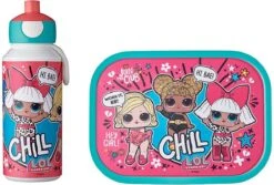 Mepal – Lunchset Campus (pu + Lb) – Pop-up Drinkfles En Broodtrommel Voor Kinderen – LOL Suprise – Bento Box – Lekvrij -Levensrandproducten 1200x812 1