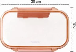 Homra Lunchbox STAQS Pink - Bento Box - 2 Laags Broodtrommel - 3 Compartimenten - Roze - Lunch To Go - Duurzaam Kunststof - BPA Vrij - 3 Vaks Lunchtrommel Voor Volwassenen - Inclusief Bestek - Magnetron, Diepvries, Vaatwasser Bestendig - Vers Houden -Levensrandproducten 1200x821 2