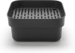 Brabantia SinkSide Afwasbak Vierkant - Met Afdruipschaal - Dark Grey -Levensrandproducten 1200x843 1