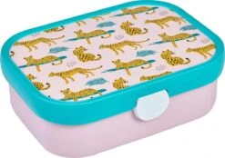 Mepal – Lunchset Campus (pu + Lb) – Pop-up Drinkfles En Broodtrommel Voor Kinderen – Leopard – Bento Box – Lekvrij -Levensrandproducten 1200x847 4