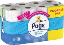 Page Wc Papier - Compleet Schoon Toiletpapier - 16 Rollen -Levensrandproducten 1200x848 1