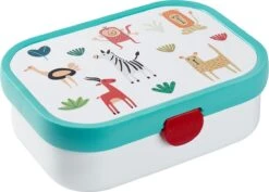 Mepal – Lunchset Campus (pu + Lb) – Pop-up Drinkfles En Broodtrommel Voor Kinderen – Animal Friends – Bento Box – Lekvrij -Levensrandproducten 1200x858 1