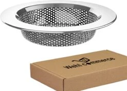 Luxe RVS Gootsteen Zeef Ø88mm - 50mm - Gootsteenstop - Afvoerzeef - Korfplug - Gootsteenbakje - Afvoerstop - Gootsteen Stop 80 Mm -Levensrandproducten 1200x863 1