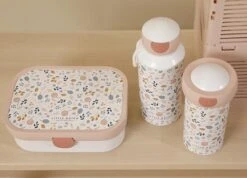 Mepal – Lunchset Campus (pu + Lb) – Pop-up Drinkfles En Broodtrommel Voor Kinderen – Spring Flowers – Little Dutch -Levensrandproducten 1200x867 4