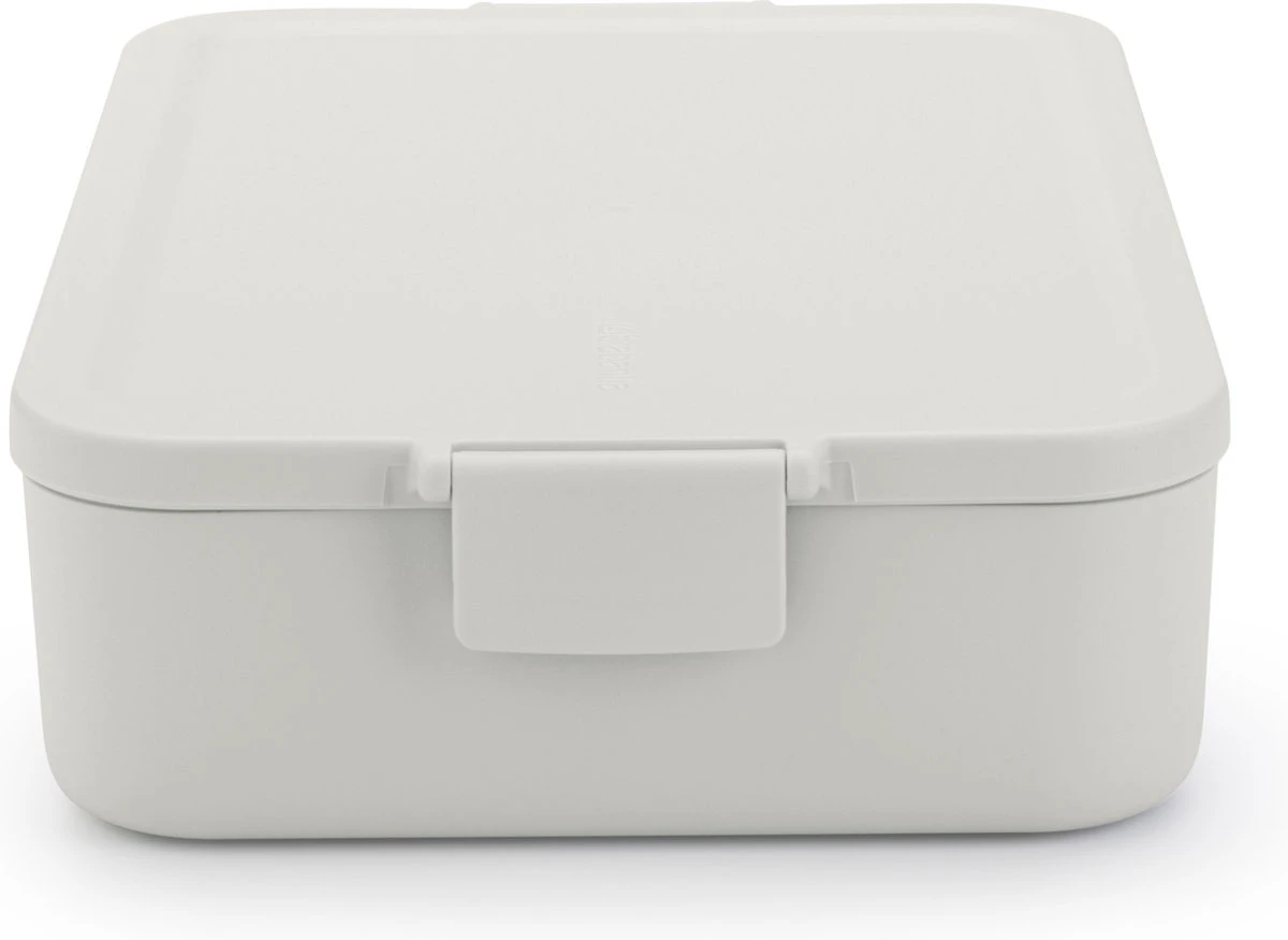 Brabantia Make & Take Bento Lunchbox Incl Bentobox - Large - Kunststof - Light Grey 2 Brabantia Make & Take Bento Lunchbox Incl Bentobox - Large - Kunststof - Light Grey - Afbeelding 2