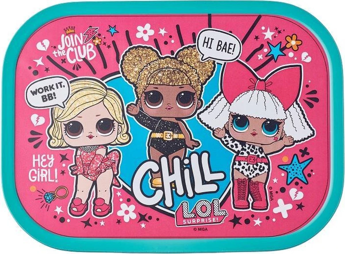 Mepal Lunchbox Campus - LOL Surprise 4 Mepal Lunchbox Campus - LOL Surprise - Afbeelding 4